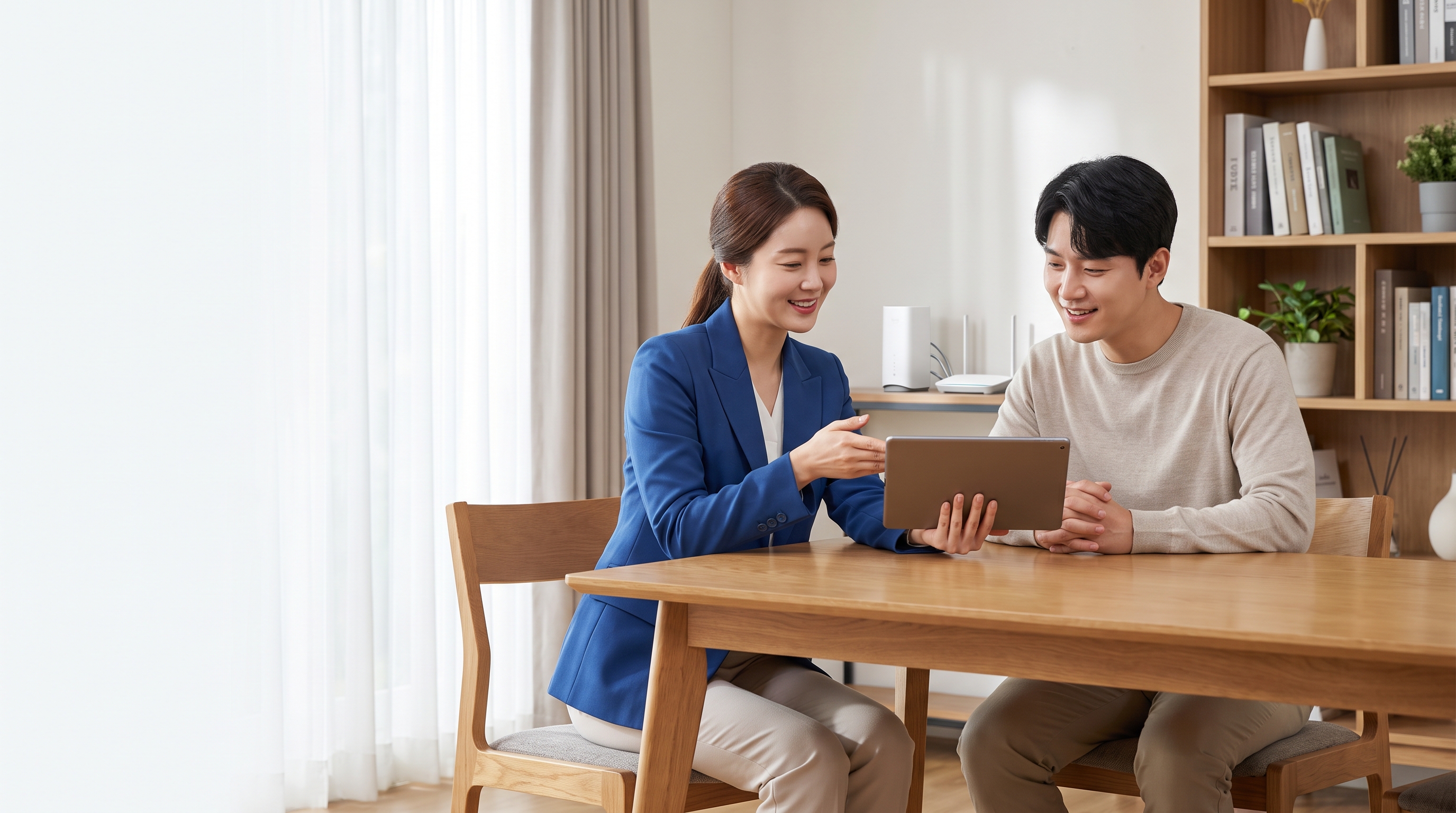 인터넷 · 라온 통신 · 약정 만료 고객 상담 대표 이미지