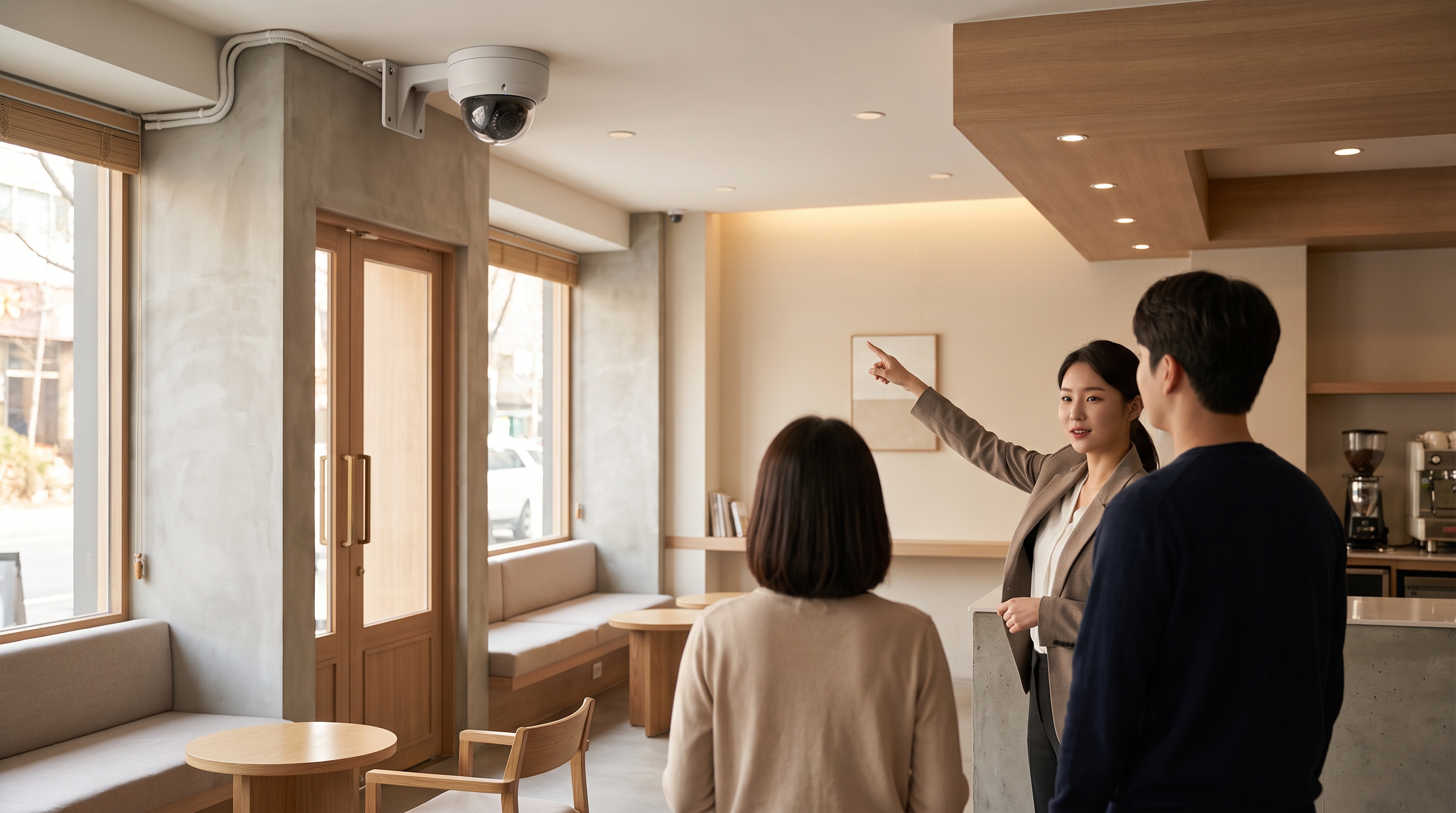 핵심 위치 설치 설치 사례의 CCTV 설치 이미지