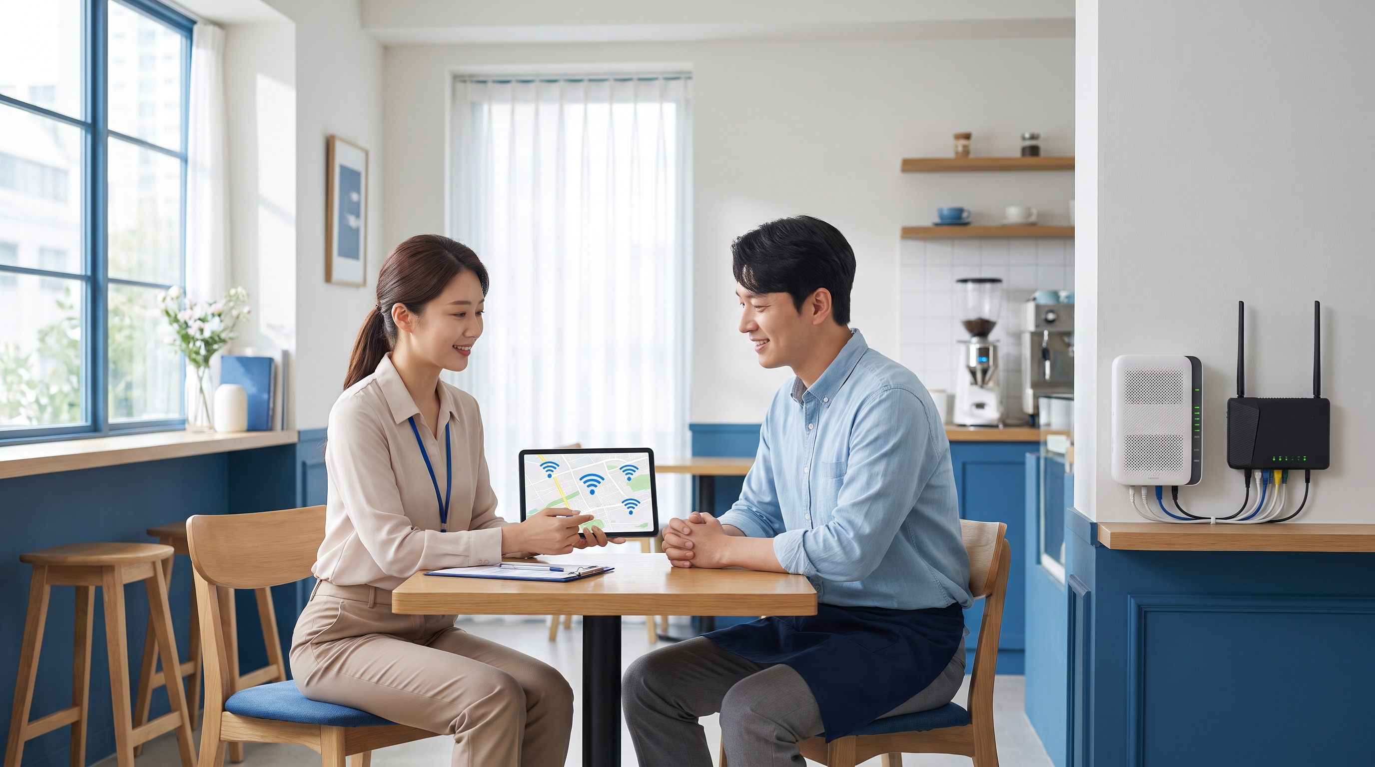 인터넷 · 오케이홈비즈 · 우리 가게에 딱 맞는 인터넷, 무료로 비교해보세요 대표 이미지